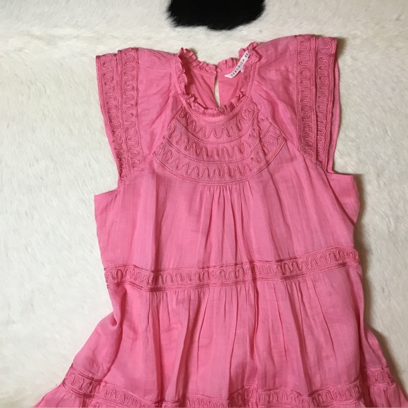 Veronica Beard Keely Tiered Dress - Picture 7 of 11